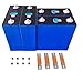 YLUFAYI 3.2v 320AH LiFePO4 Grade A Battery Cells - 80000-10000 Deep Cycle Lithium Replacement Batteries for Solar Systems, Cars, RVs, Boats(4PCS)