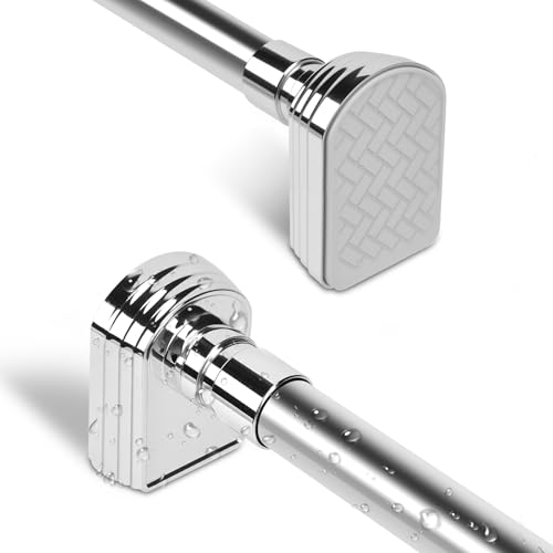 Catálogo de Tubo para cortina , listamos los 10 mejores. 50 Barra De Cortina Baño, 76-205cm Tubo Para Cortina De Baño Extensible, Sin Taladrar, Antideslizante, Acero Inoxidable, Aguanta Hasta 20kg, Ideal Para Closet, Cocina, Balcón y...