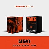 SONG MINO [TAKE] 2nd Kihno Album. LIMITED KIT VER. 1ea Air-Kit+1ea Title Card+12ea Lyrics Photo Card +1ea Special Goods Drawing By MINO+TRACKING CODE K-POP SEALED