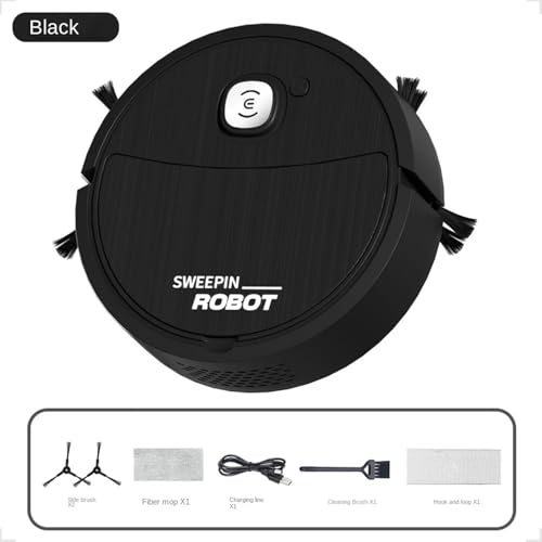 Robô Aspirador De Pó Inteligente Automático Doméstico Recarregável Sweeping Robot Limpador S617 (PRE