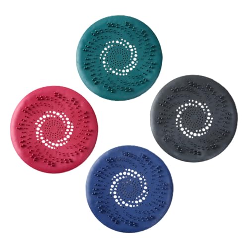 SEWACC 4 Piezas Tapones y Coladores de Drenaje de Silicona para Fregadero y Baño Diseño Antideslizante con Asa para Fácil Limpieza Protege contra Obstrucciones y Permite Paso de Agua