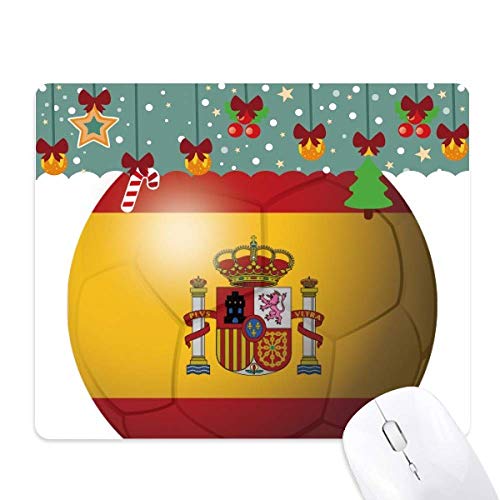 Alfombrilla de ratón para juegos y oficina con bandera de España texturizada