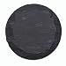 Produktbild Novaliv Schieferplatte rund 33 cm Schiefer Platte Schieferteller Servierteller Servierplatte Schiefer Teller Deko schmall Platzteller