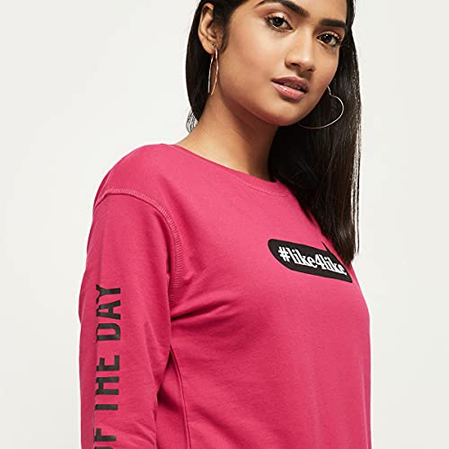 Image of Max Women's Viscose-Nylon Round Neck Sweatshirt