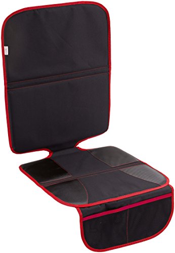 CarCoo Car seat Protector Best car seat mat, Baby car seat Protector, Non-Slip Child seat Protector, seat Protector Under car seat, seat Cover Protector â€“ RED