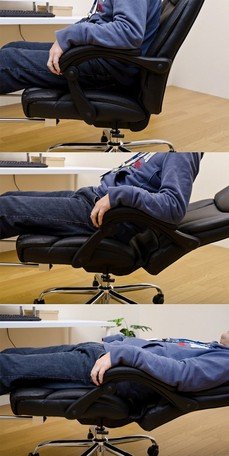 Amazon.co.jp: 激安良品家具 フルフラットオフィスチェアFIRST