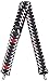 Ju-Ju-Be Onyx Collection Messenger Strap, Black Widow
