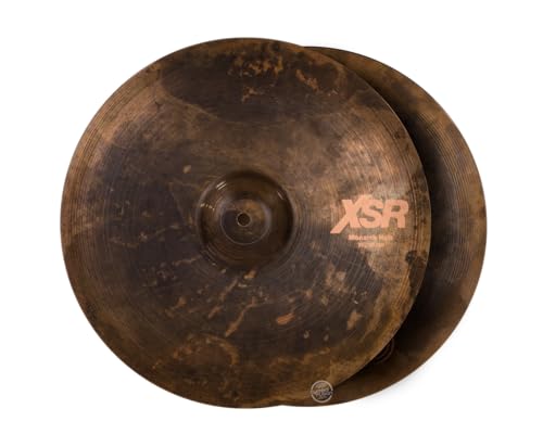Sabian Xsr 15 Monarch Hi-Hat charleston en bronze B20 cymbale lofi