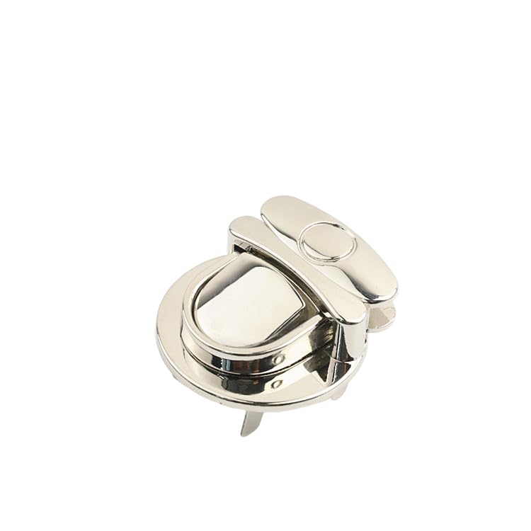 THAYLA 5 – 10 unidades, 35 x 39 mm, cierre de monedero, de latón envejecido, bloqueo giratorio, duradero, ligero, fácil instalación para hacer bolsos