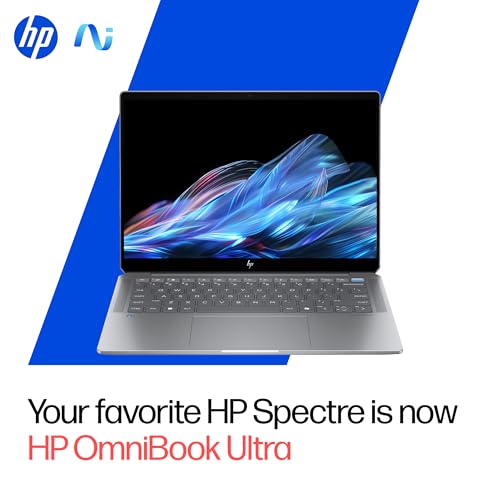 Image of HP OmniBook Ultra AMD Ryzen AI 9 HX 375 Next Gen AI Laptop,(32GB-LPDDR5X Ram,1TB SSD)2.2k Anti Glare 400 Nits, 14'' /35.6cm,W11+M365+Office24 with Copilot, FPR, Silver,1.57kg,9MP IR AI Camera, fd0009AU