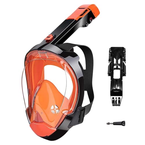 Dry Snorkel Set – Panoramic 180° HD View | Waterproof Dry Snorkeling | Wear-Resistant Abrasion Lens | Swimming Diving Gear For Adults Kids | Outdoor Sea Adventures