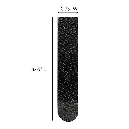 Image of Picture Hanging Strips, Black, Large, 12-Pk.