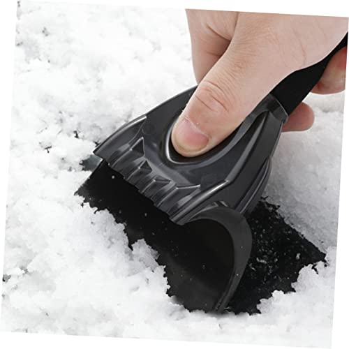 2pcs Snow Brush Frost Removal Survival Multipurpose Tool Frost Ice Scraper Practical Ice Windshield Auto Snow Scraper Window Ice Multitools Ice Hammer Brush Car Mini Shovel Abs