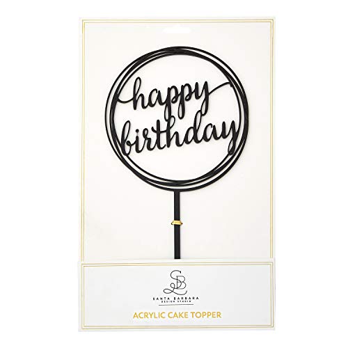 Santa Barbara Design Studio Lily + Delilah Birthday Cake Topper