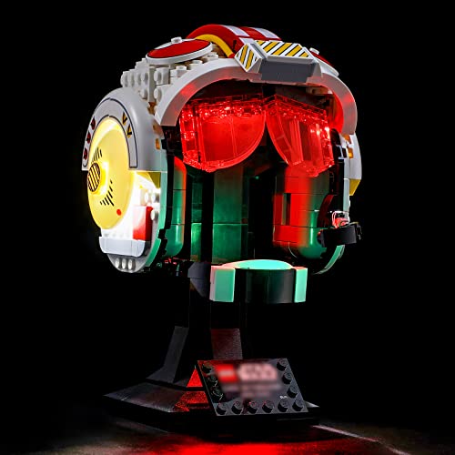 LIGHTAILING Juego de luces para Lego 75327 Star Wars Casco de Luk...