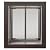 Plexidor Bronze Wall Mount Pet Doors for Cats and Dogs - Energy Efficient - Security Friendly