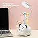 Kids Reading Lights, LED Desk Lamps, Flexible Gooseneck Book Lights - Panda Style Rechargeable 600mAh USB Bedside Reading Lamp for Study