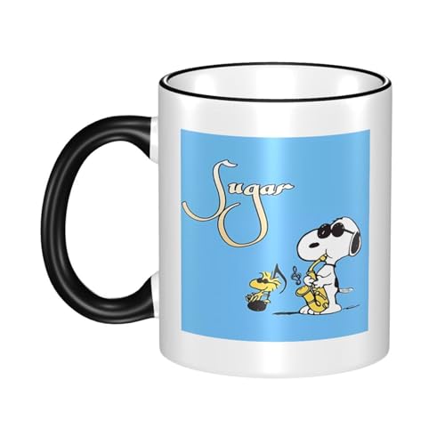 マグカップ コーヒーカップ スヌーピー かわいい アニメ い マグ 陶器 大容量 330ml セラミック カップ 耐熱 耐冷 電子レンジ対応 コップ ファッション 友人 誕生日 人気 プレゼント