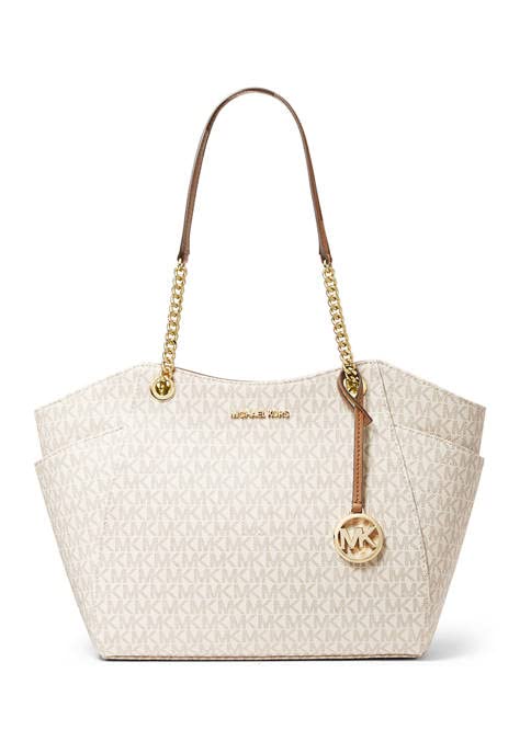 Michael KorsMICHAEL Michael Kors Jet Set Travel Large Chain Shoulder Tote Bundled with Jet Set Travel Trifold Wallet