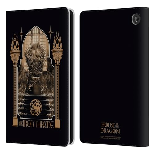 Housse Amazon Fire 7 2022 finitions cuir premium graphismes saison 2 House of The Dragon