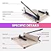 17in Heavy-Duty Guillotine Paper Cutter, High-Speed Steel Blade Trimmer with Scale, Large Cutting Surface, 400-Sheet Capacity, Stable with Lock & Cover, for Office/Classroom/Crafts, Cuts Paper/Photos