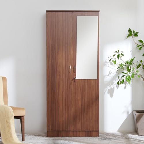 Image of Home Centre Helios Alton 2-Door Wardrobe with Mirror