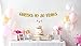 Cheers to 20 Years Gold Glitter Banner - 20th Anniversary and Birthday Party Decorations