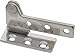 2-9/16 Inch Long x 1-1/8 Inch Wide x 1/8 Inch Thick, Satin Finish Stainless Steel, Right Hand Overlay Pivot Hinge