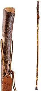 Brazos Trekking Pole Hiking Stick for Men and Women Handcrafted of Lightweight Wood