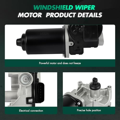 Image of SCITOO Windshield Wiper Motor Compatible for Ford for Ranger | Direct fit for 1995-2007 For Ford For Ranger|Replaces OE 11720423-101|1F8067350|ZZP067350|5 Pins|Fit for Front Wiper Motor