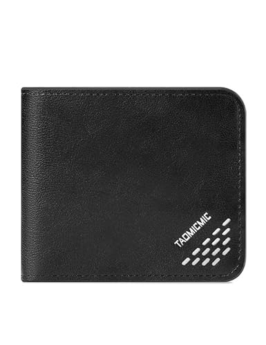 Mens Rfid Wallet, Slim Credit Card Wallet for Men, Leather Bifold Cash Laddies Wallet with Zipper Coin Pocket & ID Window