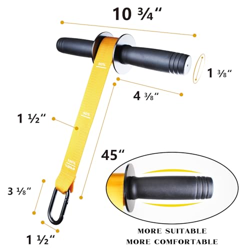 Image of VAIIO Forearm Strengthener and Wrist Roller with Quick Locking Mechanism - Durable PVC Anti-Slip Grip Handles - Perfect for Men and Women - Ideal for Hand, Wrist, and Forearm Strength Training