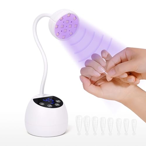 Mini lampe UV ongle avec 60 pointes, 36 W, capteur