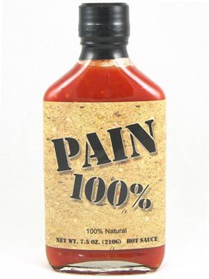 Pain 100% Hot Sauce (Pack of 12)
