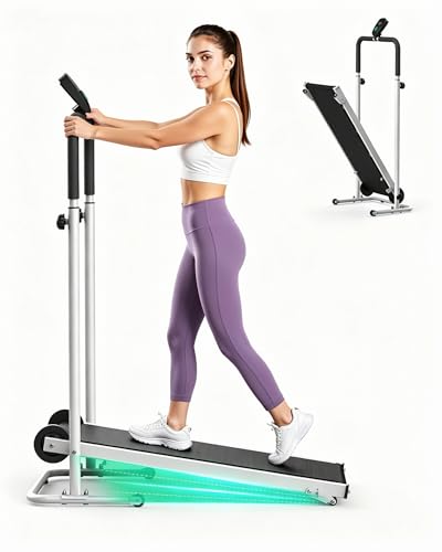 FUNRAY Incline Manual Treadmill