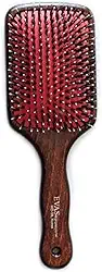 Escova de Cabelo Evas Raquete WD-39 Cerdas Naturais