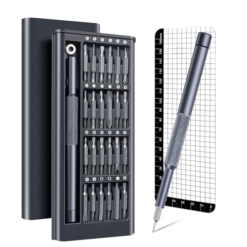 efekol 51-in-1 Small Precision Screwdriver Set - Electronics Repair Tiny Tool Kit [Super Durable],for Ring Doorbell, Laptop, Switch, PS5, Xbox, Macbook, iPhone, Watch, Glasses