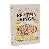 Tsunami Nutrition Protein Rings, Cereali Proteici Vegani, 210g, 35% Proteine, Senza Glutin...