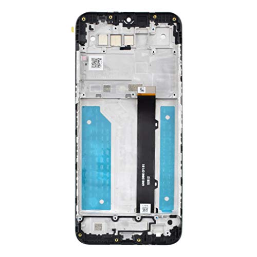 Image of LMK410EMW LCD Screen Touch Digitizer Glass with Screen Frame Replacement for LG K41S LM-K410EMW LM-K410 Black