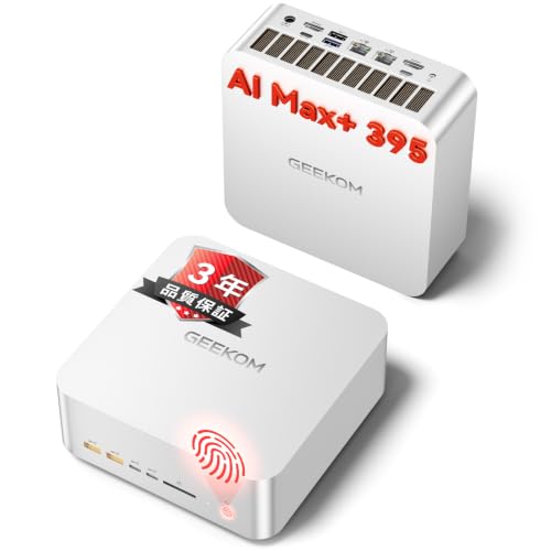 Amazon.co.jp: 【世界初！AI PCの頂点·Ryzen AI Max+ 395搭載】GEEKOM