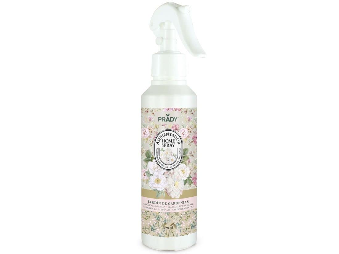 Prady - Odświeżacz powietrza w domu w sprayu Gardenias Gardenias - 220 ml - Kwiatowa elegancja dla Twojego domu