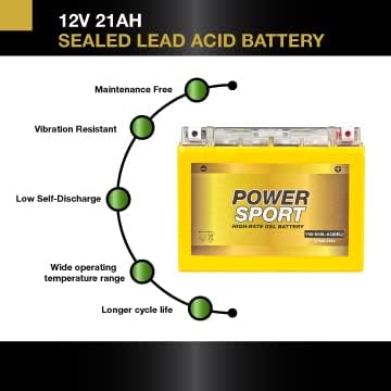 Miniatura 6 de Batería de gel Y50-N18L-A3 340 CCA para Honda GL1500 Gold Wing 1500CC 1988-2000