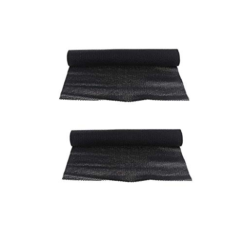 Alfombra antideslizante lavable para cajón y mesa con base protectora recortable de 2 unidades 2