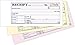 Adams Money/Rent Receipt Book, Carbonless, 3-Part, 2-3/4 x 7-3/16 Inches, 50 Sets per Book, Pack Of 6