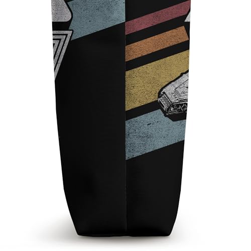 Star Wars 77 Millennium Falcon Retro Tote Bag miniatura 3