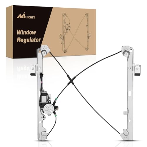Image of Nilight Front Driver Side Power Window Regulator /Motor Compatible with 2001 2002 2003 2004 2005 2006 Chevrolet Avalanche Silverado Suburban Tahoe GMC Sierra Yukon XL 1500 2500 3500 741-644