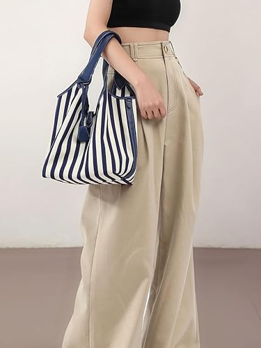 Rejolly Bucket Tote Bag for Women Polo Leather Shoulder Handbag Designer Purse Medium Size2