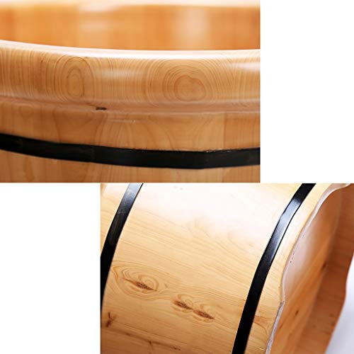 Baño de pies de madera para pedicura 25cm con tapa miniatura 2