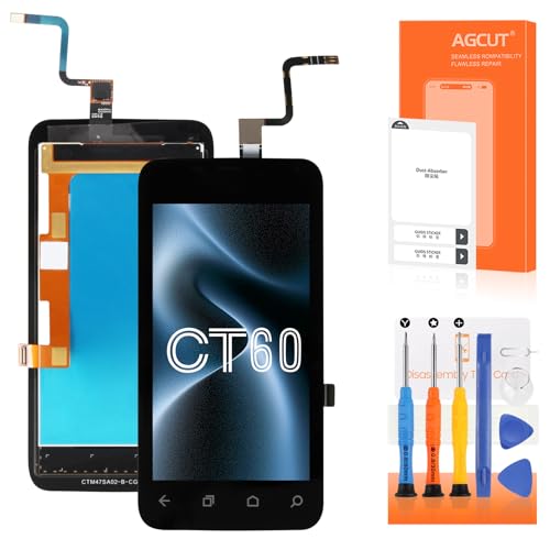 Agcut Schermo Lcd Per Honeywell Ct60 Schermo Di Ricambio Per Honeywell Ct60 Display Lcd Digitalizer Touch Screen Completo Assembly Con Kit Di Riparazi