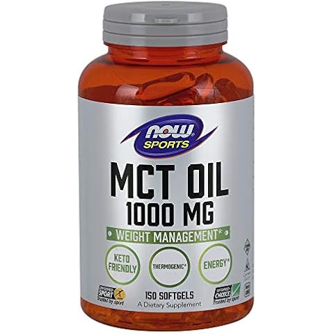 NOW Foods MCT Oil 1,000 mg Cover